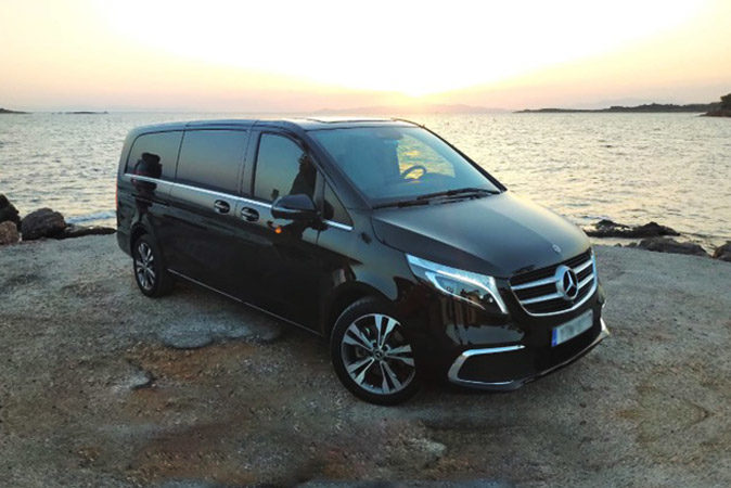 george taxi mercedesv class vip