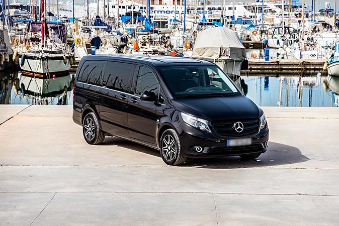 george taxi mercedes vito